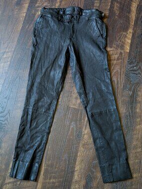 Mon & Pau Lambskin Ankle Pants